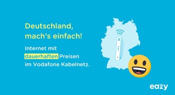 Vertriebswerk GmbH: Jetzt deutschlandweit: Unschlagbar günstiges Internet von eazy
