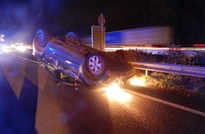 Verkehrsdirektion Koblenz: POL-VDKO: Verkehrsunfall infolge Alkoholeinwirkung