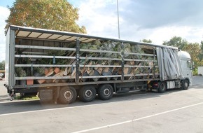 Polizeidirektion Kaiserslautern: POL-PDKL: A6/Ramstein-Miesenbach, Ladung nicht gesichert