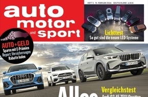 Motor Presse Stuttgart: Große Leserwahl BEST CARS von auto motor und sport: Mercedes in vier Kategorien erfolgreich, Porsche 911 weiter Seriensieger