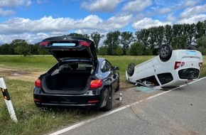 Polizeidirektion Landau: POL-PDLD: Altdorf - Schwerer Verkehrsunfall infolge Vorfahrtsmissachtung