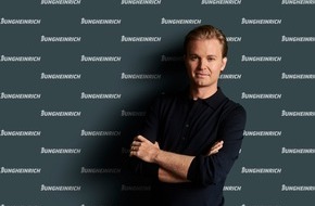Jungheinrich AG: Gemeinsam ins Rennen für E-Mobilität und Nachhaltigkeit: Nico Rosberg wird Markenbotschafter für Jungheinrich