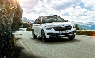 Skoda Auto Deutschland GmbH: Dynamische MONTE CARLO-Versionen des SKODA KAMIQ und SKODA SCALA feiern Bestellstart (FOTO)