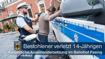 Bundespolizeidirektion München: Bundespolizeidirektion München: Zigarettendiebstahl führte zu Körperverletzung, Nötigung und Sachbeschädigung / Bahnsicherheitsmitarbeiter schritten ein