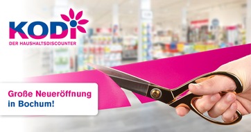 KODi Diskontläden GmbH: Große Neueröffnung in Bochum!