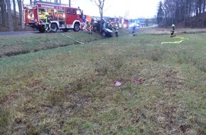 Kreispolizeibehörde Oberbergischer Kreis: POL-GM: 15.03.2022 Verkehrsunfall mit einer lebensgefährlich verletzten Person