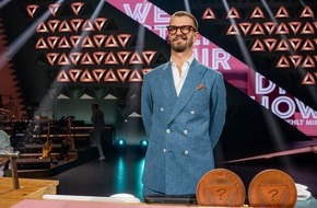 ProSieben: Wildberry Lillet, Berliner Schnauze, Gemischtes Hack: Joko Winterscheidt stellt sich in "Wer stiehlt mir die Show?" neuen Gegnerinnen und Gegnern