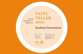 Kaufland: "Tafel-Teller" für besonderes Engagement