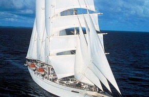 Star Clippers: Kreuzfahrt Kurs Kuba / frühe Buchungen für Kuba-Kreuzfahrten / Segel-Kreuzfahrtschiff Star Flyer steuert kleine kubanische Häfen an