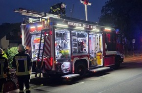 Freiwillige Feuerwehr Celle: FW Celle: Feuer in einer Küche