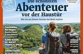 Motor Presse Stuttgart, OUTDOOR: OUTDOOR weckt Lust auf schönste Abenteuer vor der Haustür: "Auf einmal sieht man die Welt mit anderen Augen"