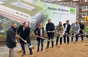Drees & Sommer SE: Spatenstich für neues OP-Zentrum: Meilenstein für die Zukunft des Klinikums Aschaffenburg