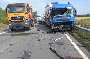 Polizeiinspektion Emsland/Grafschaft Bentheim: POL-EL: Wietmarschen - Unfall auf A31