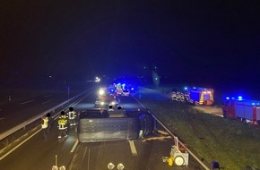Polizeidirektion Neustadt/Weinstraße: POL-PDNW: Verkehrsunfall mit leicht verletzter Person - Vollsperrung der A65