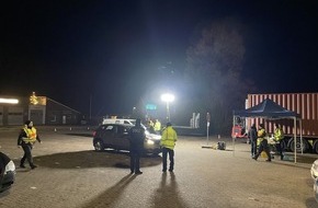 Polizeiinspektion Stade: POL-STD: Polizei und Zoll kontrollieren 130 Autofahrerinnen und Autofahrer in länderübergreifender Kontrollwoche