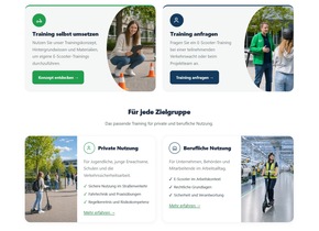 „ScootSkills“ geht online: Deutsche Verkehrswacht schafft Grundlage für offenes Netzwerk von E-Scooter-Trainings