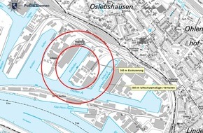 Polizei Bremen: POL-HB: Nr.: 0670 --Bombenentschärfung im Industriehafen--