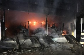 Feuerwehr Iserlohn: FW-MK: Brand in einem Sonnenstudio