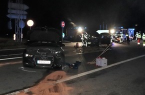 Kreispolizeibehörde Höxter: POL-HX: 25.000 Euro Schaden bei Unfall an der Autobahnabfahrt
