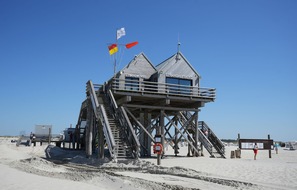 Tourismus-Zentrale St. Peter-Ording: St. Peter-Ording: Rückkehr des Sommers treibt Kurzentschlossene an die Nordseeküste