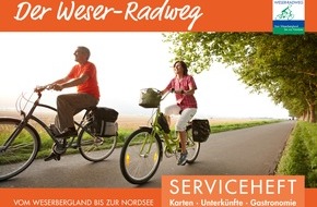 Weserbergland Tourismus e.V.: Kostenfreies Serviceheft für den gesamten Weser-Radweg / Neuauflage des Tourenbegleiters für die Saison 2017 erhältlich