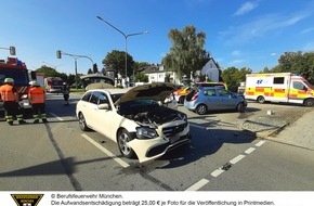 Feuerwehr München: FW-M: E-Call meldet Unfall (Ramersdorf)