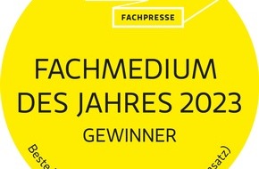 dlv Deutscher Landwirtschaftsverlag GmbH: dlv-Medienmarke agrarheute ist Fachmedium des Jahres
