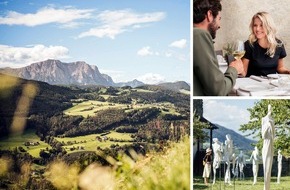 Tourismusgenossenschaft Klausen, Barbian, Feldthurns und Villanders: Südtirol - wo der Bergsommer auf Kunst und Dolce Vita trifft