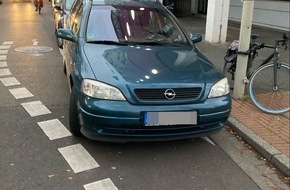 Polizei Bonn: POL-BN: Parken auf Radwegen - Polizei bittet Autofahrende zur Kasse