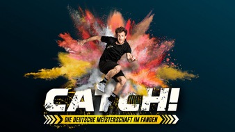 SAT.1: Sportlich ins neue Jahr: Jasmin Wagner, David Odonkor oder Sebastian Ströbel - wer fängt Luke Mockridge? "CATCH! Die Deutsche Meisterschaft im Fangen 2021" am Freitag in SAT.1