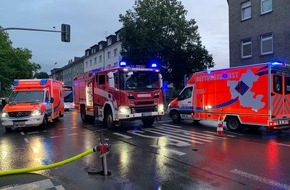 Feuerwehr Witten: FW Witten: Wohnungsbrand in der Innenstadt, ein Verletzter