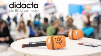 WDR Westdeutscher Rundfunk: Bildung und Medienkompetenz im Fokus / WDR pr&auml;sentiert seine digitalen Bildungsangebote auf der didacta 2026 in K&ouml;ln