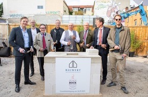BAUWERT AG: BAUWERT legt Grundstein für die Neue Bockbrauerei  in Berlin-Kreuzberg