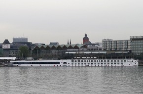 A-ROSA Flussschiff GmbH: Herzlich willkommen: Neues elftes Schiff A-ROSA FLORA wird heute feierlich in Mainz getauft (FOTO)