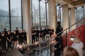 Polizei M&uuml;nster: POL-MS: LVMountain-Run 2025 - Nachwuchs-Polizistinnen und -Polizisten erklimmen Gipfel f&uuml;r den guten Zweck - LVM spendet 4.928 Euro