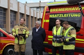 Feuerwehr Bremerhaven: FW Bremerhaven: Eigene Drohneneinheit bei der Feuerwehr Bremerhaven