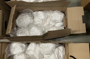 Zollfahndungsamt Frankfurt am Main: ZOLL-F: Cannabisschmuggel in großem Stil - Zehn Festnahmen durch Zoll und Polizei im Rhein-Main-Gebiet