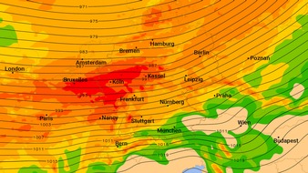 WetterOnline Meteorologische Dienstleistungen GmbH: Orkantief SABINE kommt Sonntag / Verkehrsbehinderungen zum Wochenbeginn