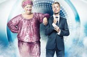 SAT.1: Willkommen im "Promi Big Brother"-Headquarter! SAT.1 startet Kampagne zum Show-Highlight mit Cindy aus Marzahn und Oliver Pocher (BILD)