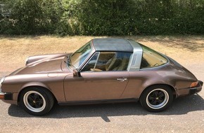 Kreispolizeibehörde Rhein-Kreis Neuss: POL-NE: Polizei sucht Oldtimer-Diebe - Brauner Porsche 911 Targa gestohlen