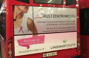 Lindenhofgruppe AG: Das Brustzentrum Bern der Lindenhofgruppe setzt sichtbare Zeichen