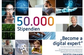 Bertelsmann SE & Co. KGaA: Bertelsmann startet weltweite Medienkampagne "Become a digital expert"