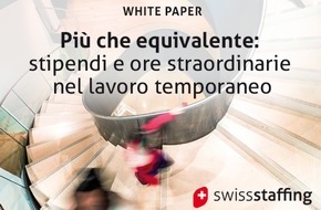 swissstaffing - Verband der Personaldienstleister der Schweiz: Più che equivalente: nuova valutazione in merito a stipendi e ore straordinarie nel lavoro temporaneo