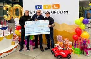 Zurich Gruppe Deutschland: Zwei Jubiläen, ein guter Zweck: Zurich Deutschland und RTL feiern 24h Geburtstag für Kinder in Not