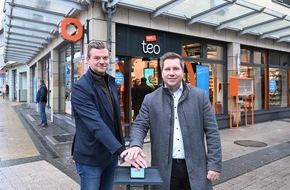 tegut... gute Lebensmittel GmbH & Co. KG: Presseinformation: Weiterer Smart-Store für Marburg - „tegut… teo“ öffnet mit Grab & Go-Technologie in der Innenstadt
