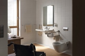 DURAVIT AG: Komfort auch auf kleinem Raum: Barrierefreie Badlösungen für medizinische Einrichtungen