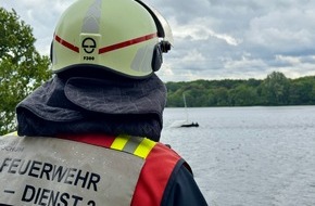 Feuerwehr Bochum: FW-BO: Gekentertes Segelboot auf dem Kemnader See führt zu Feuerwehreinsatz