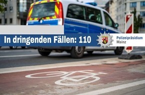 Polizeipräsidium Mainz: POL-PPMZ: Mainz-Hechtsheim - Gemeinsame Kontrolle von Verkehrsüberwachungsamt und Polizei auf der ersten Mainzer Fahrradstraße