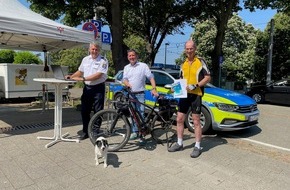 Polizeipräsidium Südhessen: POL-DA: Seeheim-Jugenheim: Polizei klärt über Fahrradsicherung- und Registrierung auf / Auftakt zum Stadtradeln 2023 erfolgt