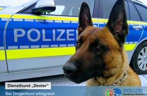 Kreispolizeibehörde Euskirchen: POL-EU: Diensthund "Dexter" bei Einsatz in Bonn erfolgreich